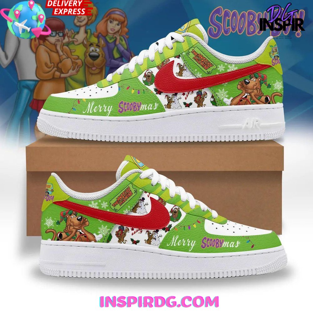JWFancy Scooby-Doo Air Low-Top Sneakers Shoes For Men And Women