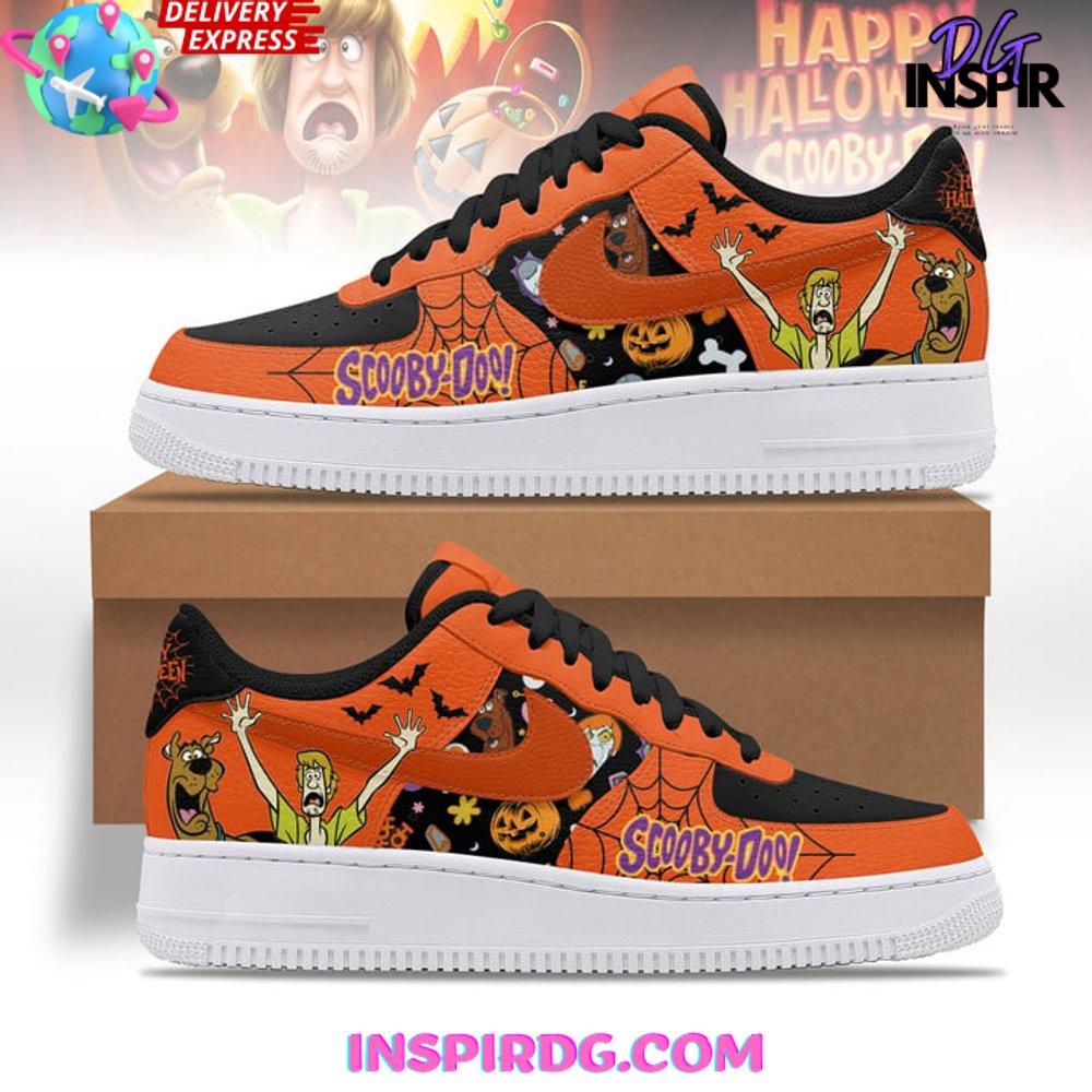 JWFancy Scooby-Doo Air Low-Top Sneakers Shoes For Men And Women