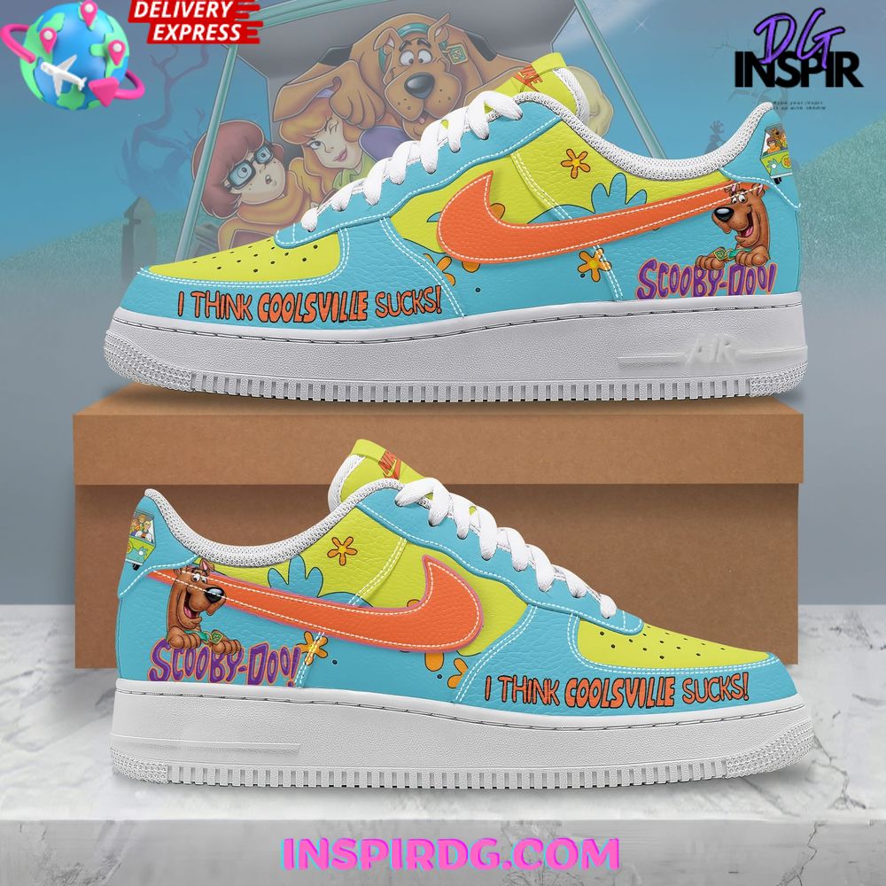 JWFancy Scooby-Doo Air Low-Top Sneakers Shoes For Men And Women