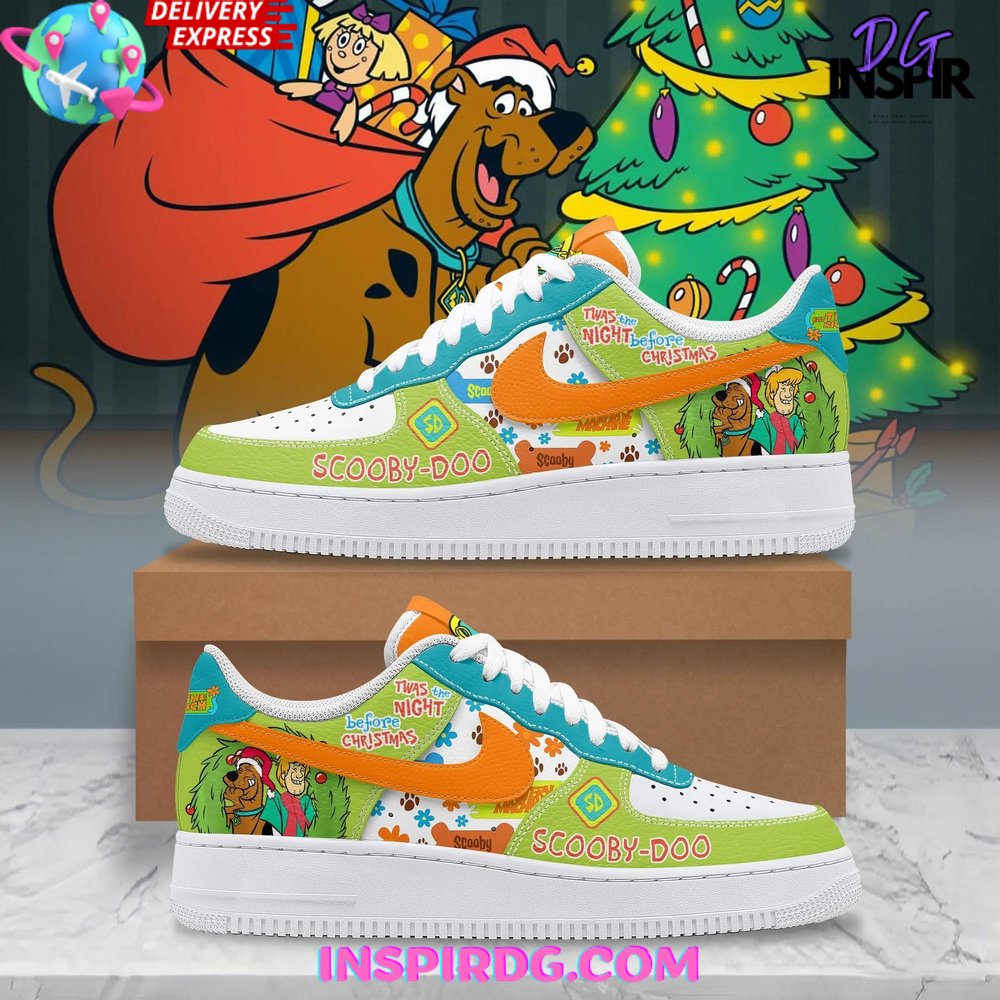 JWFancy Scooby-Doo Air Low-Top Sneakers Shoes For Men And Women
