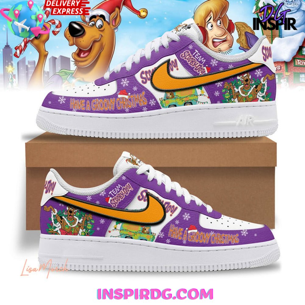JWFancy Scooby Doo Air Low-Top Sneakers Shoes For Men And Women