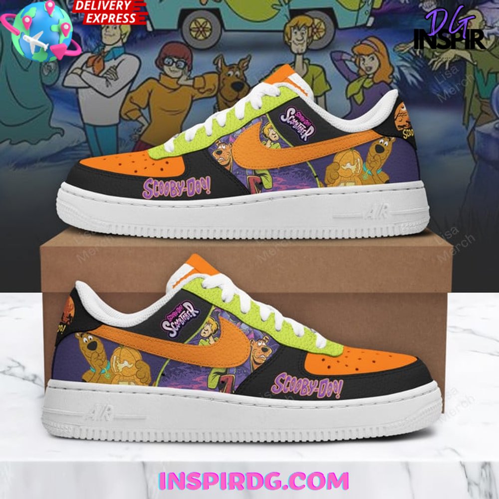 JWFancy Scooby-Doo Air Low-Top Sneakers Shoes For Men And Women