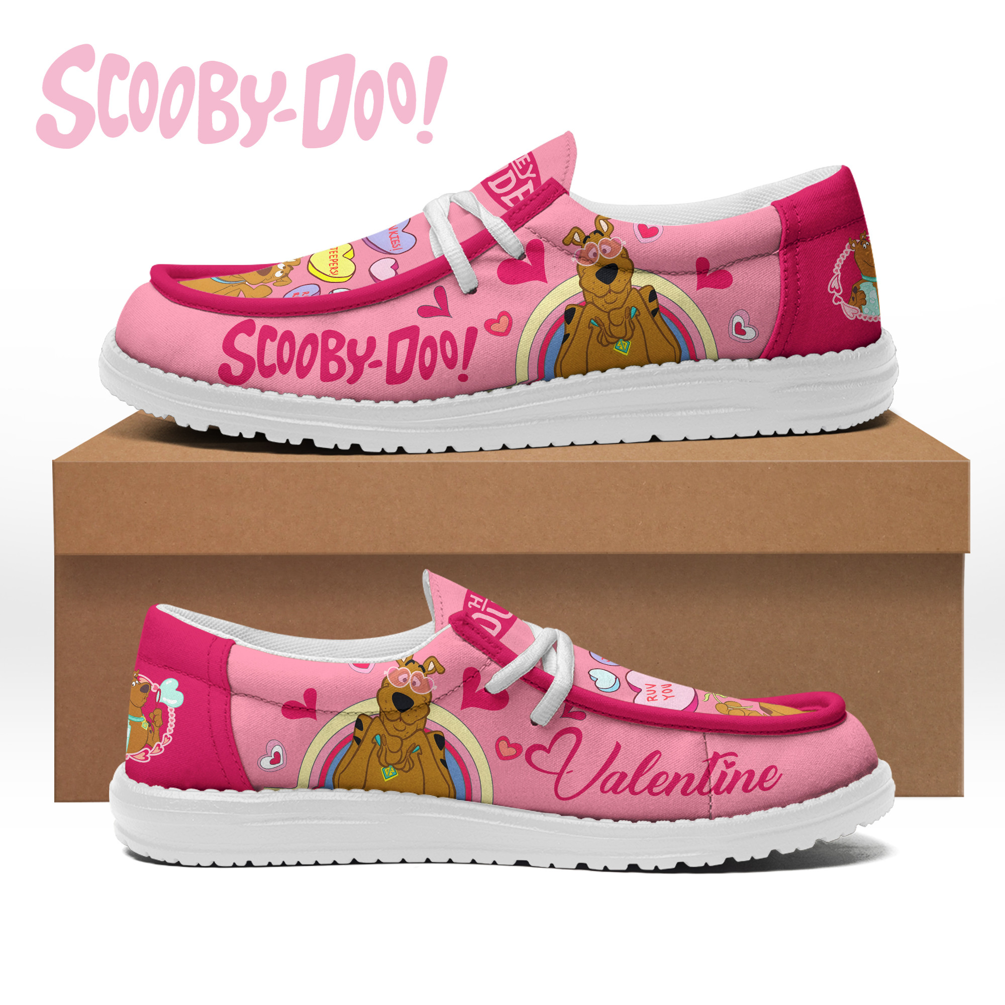 JWFancy Scooby-Doo – Custom Name Hey Dude