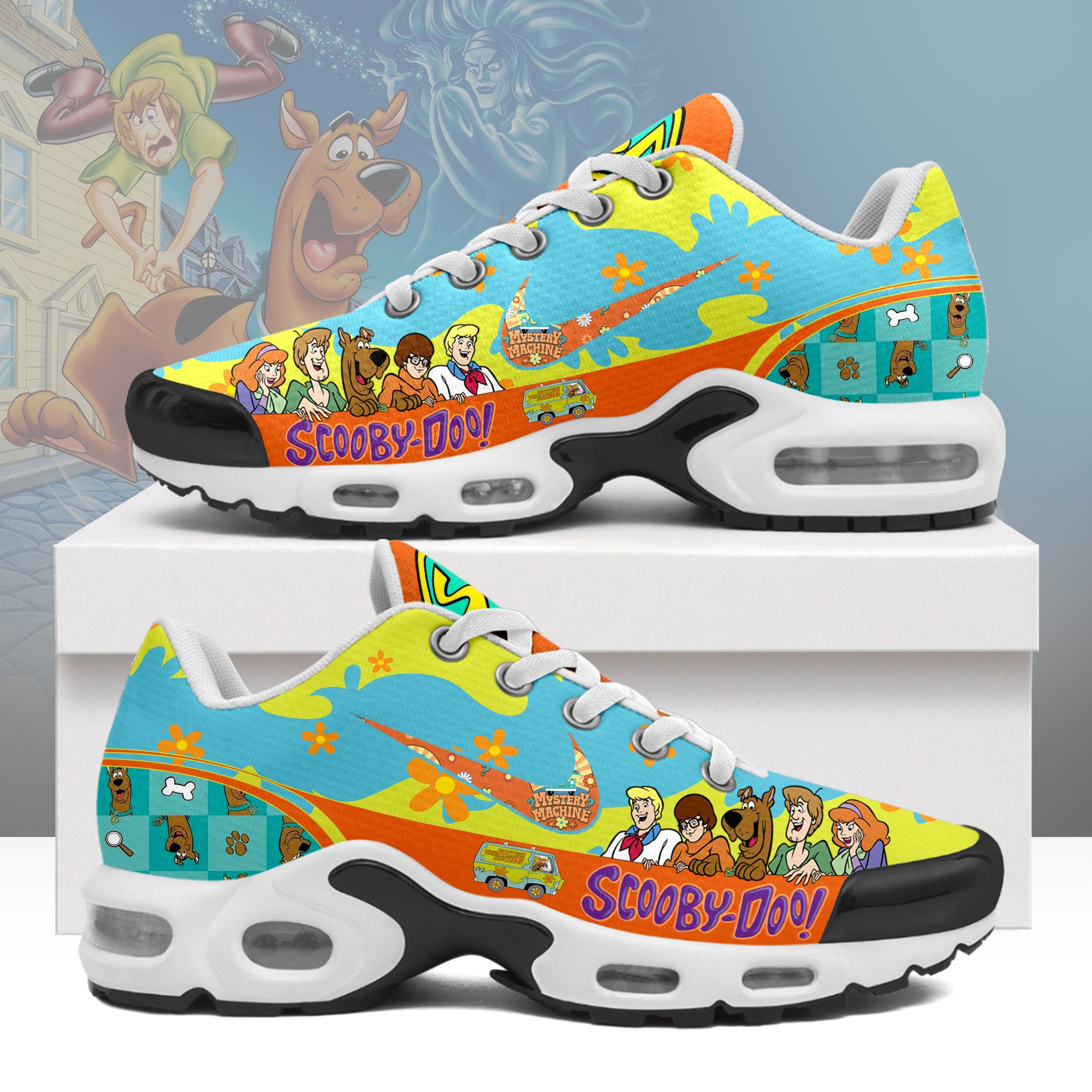 JWFancy Scooby-Doo TN Shoes Sneakers For Men And Women