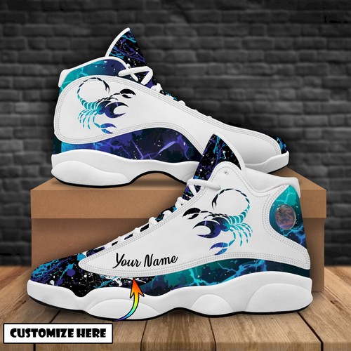 JWFancy Scorpio Zodiac AJ13 Sneakers Shoes For Men And Women