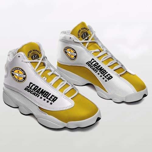 JWFancy Scrambler Ducati AJ13 Sneakers Shoes For Men And Women