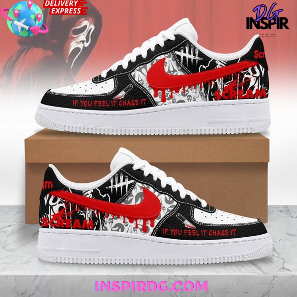 JWFancy Scream Air Low-Top Sneakers Shoes For Men And Women