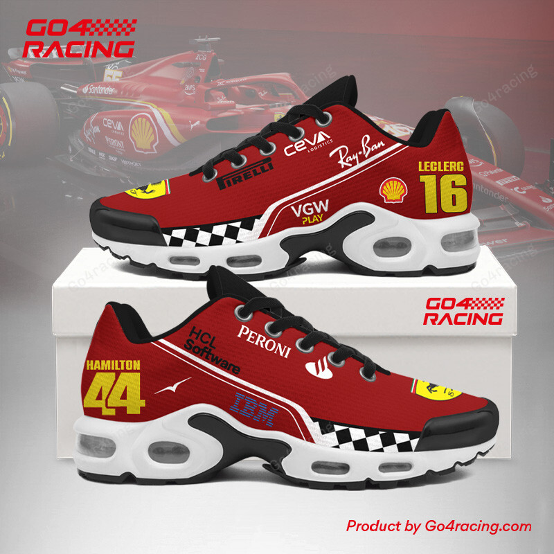 JWFancy Scuderia Ferrari TN Shoes Sneakers For Men And Women