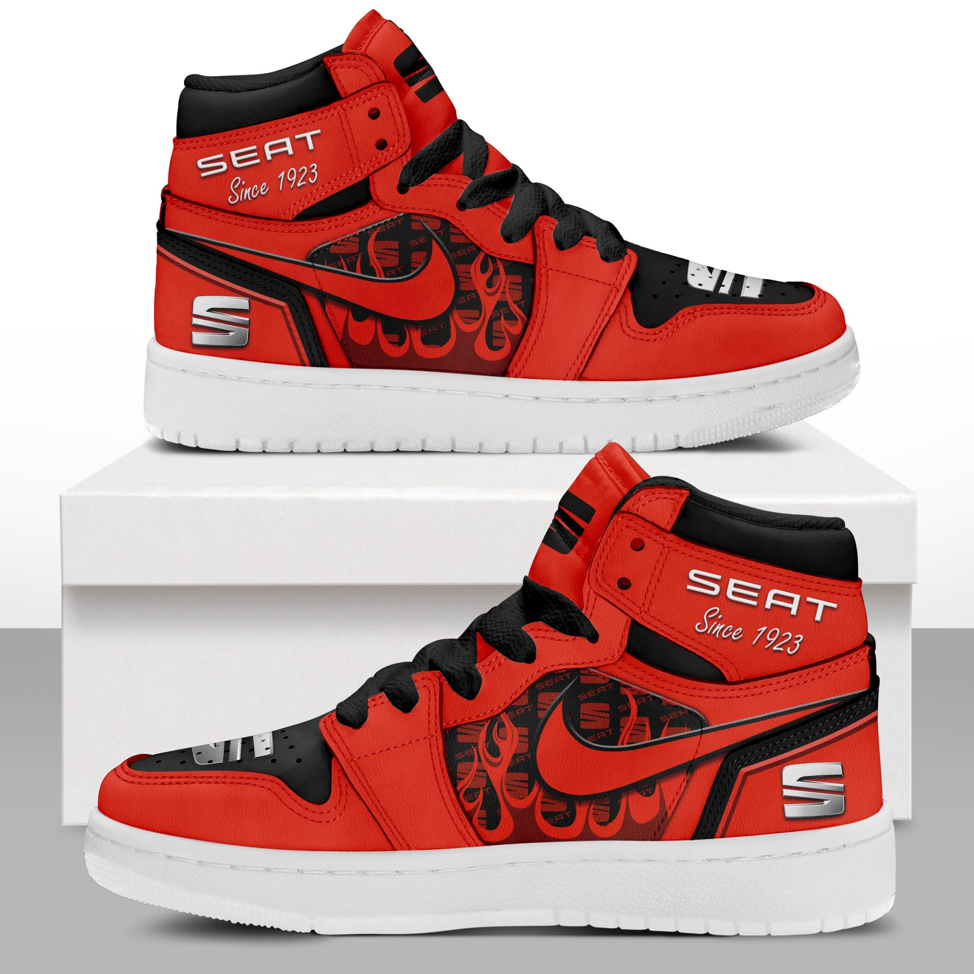 JWFancy Seat AJ1 High Sneakers Shoes For Men And Women