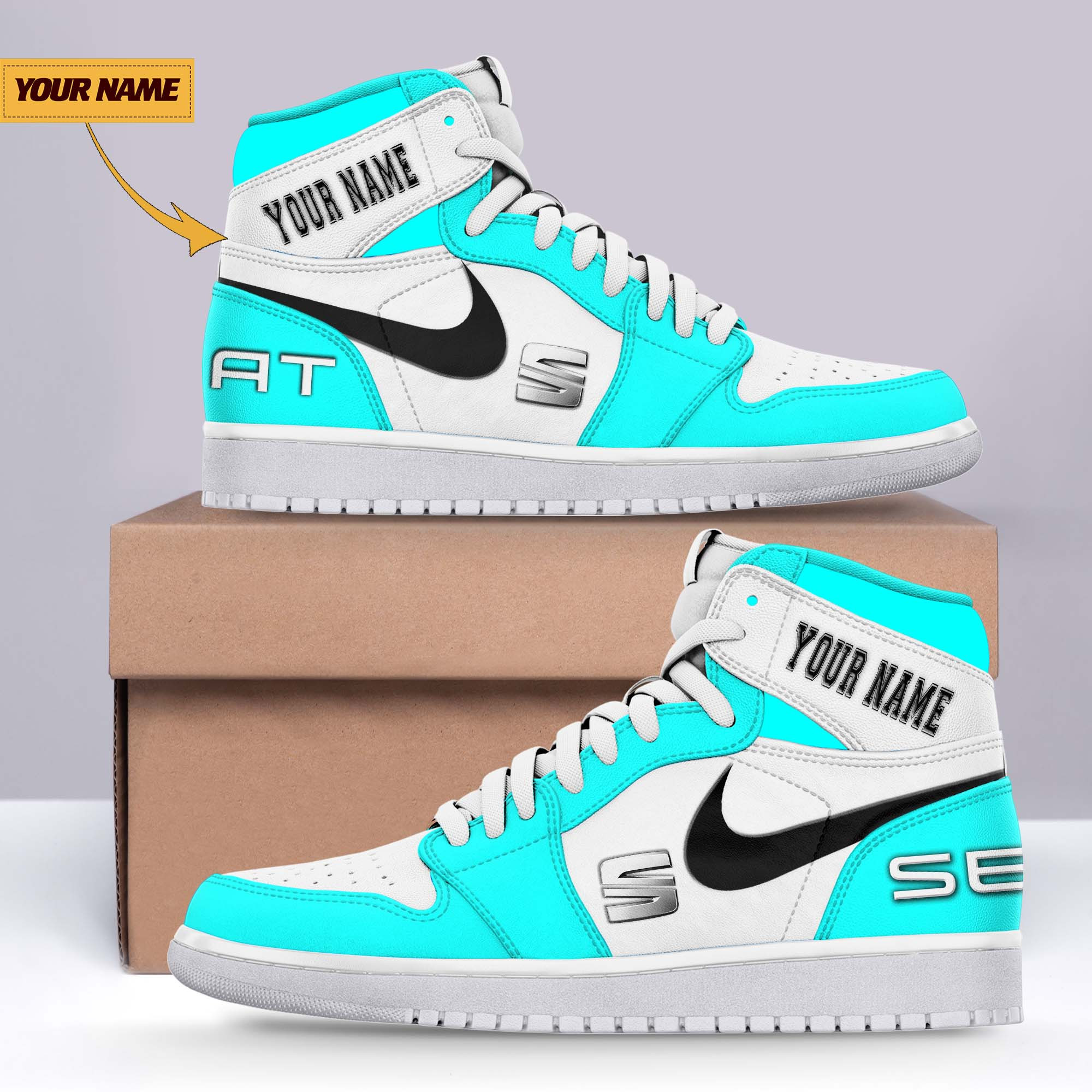 JWFancy Seat AJ1 High Sneakers Shoes For Men And Women