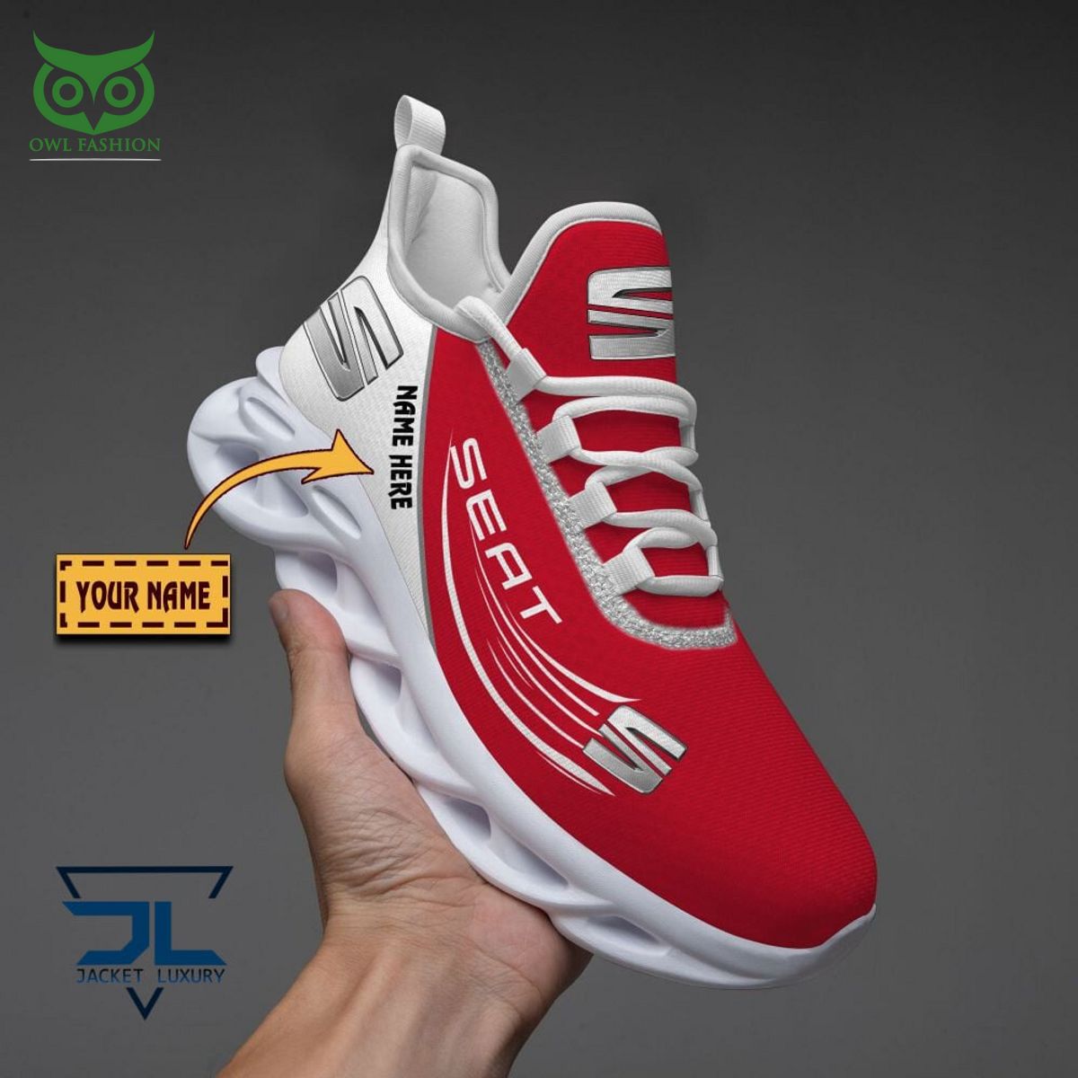 JWFancy SEAT Car Max Soul Shoes Sneakers For Men And Women