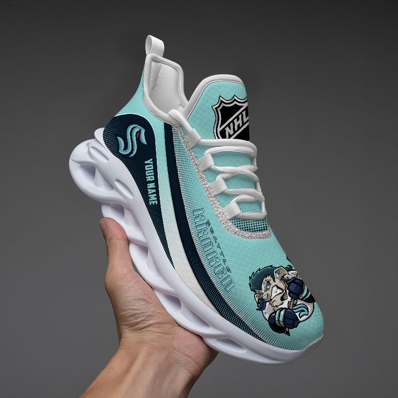 JWFancy Seattle Kraken Max Soul Shoes Sneakers For Men And Women