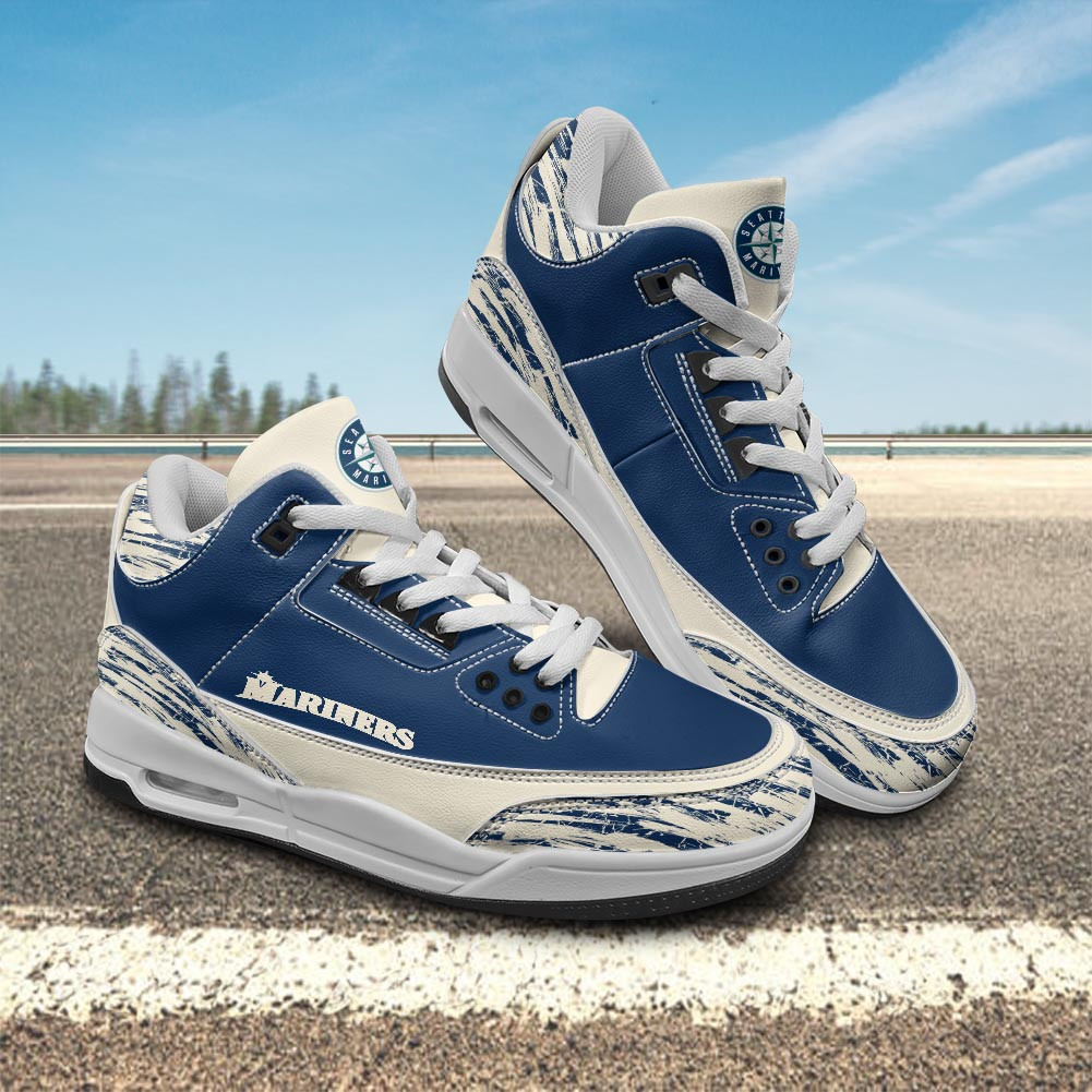 JWFancy Seattle Mariners AJ3 Sneakers Shoes For Men And Women