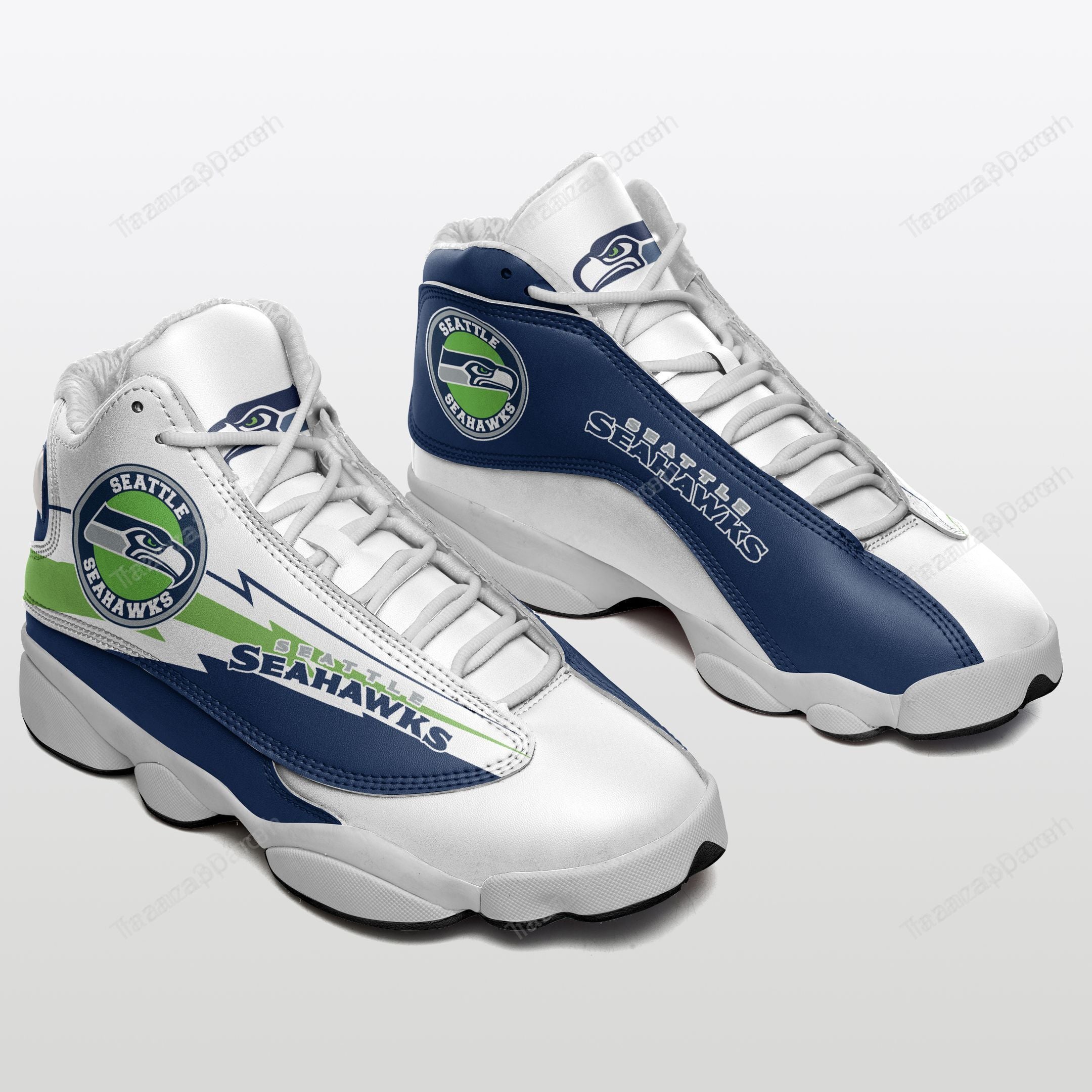 JWFancy Seattle Seahawks AJ13 Sneakers Shoes For Men And Women