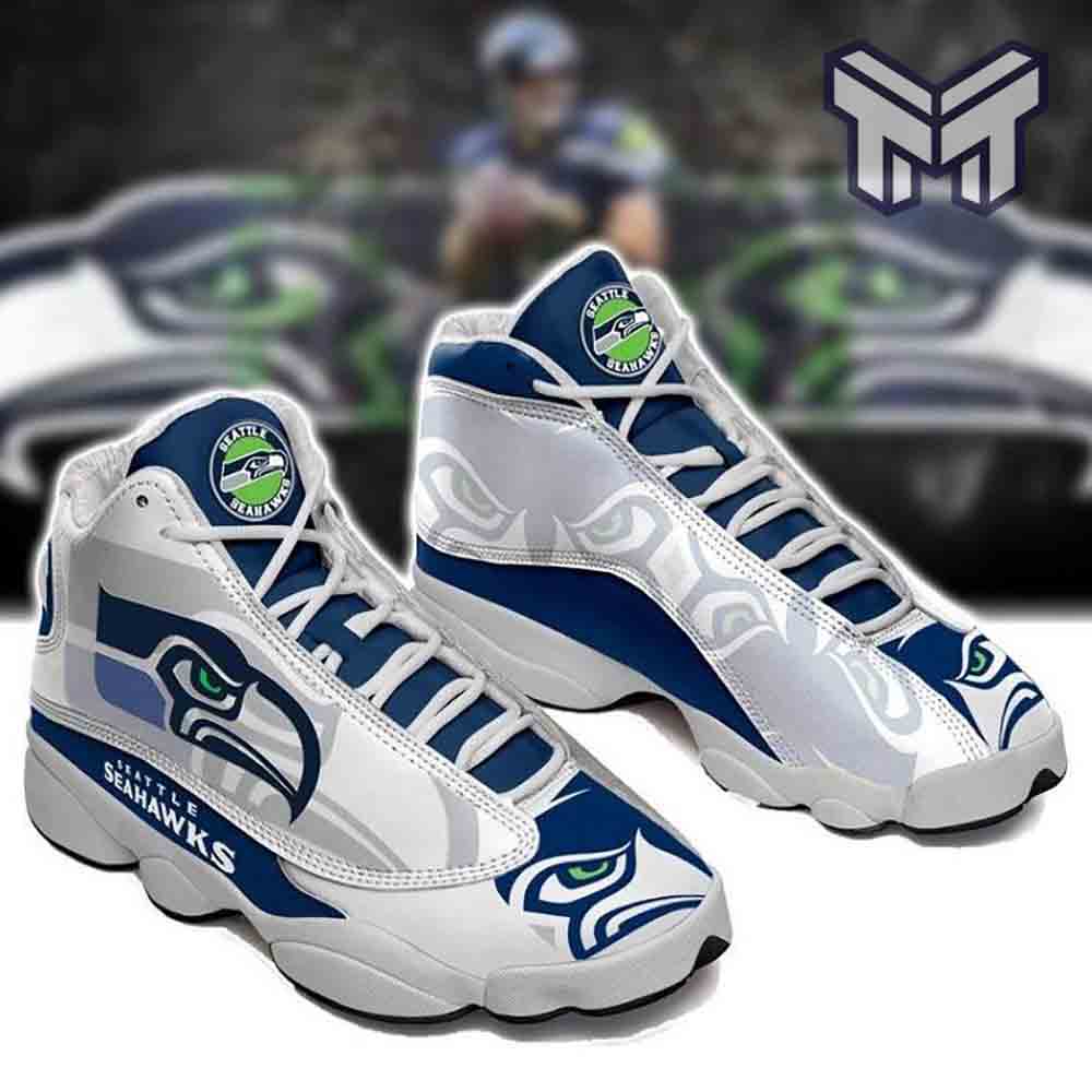 JWFancy Seattle Seahawks AJ13 Sneakers Shoes For Men And Women