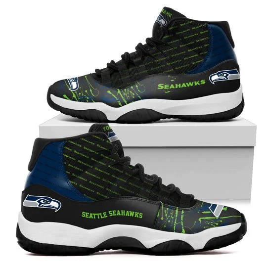 JWFancy Seattle Seahawks AJ13 Sneakers Shoes For Men And Women