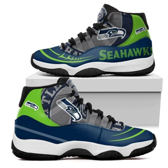 JWFancy Seattle Seahawks AJ13 Sneakers Shoes For Men And Women