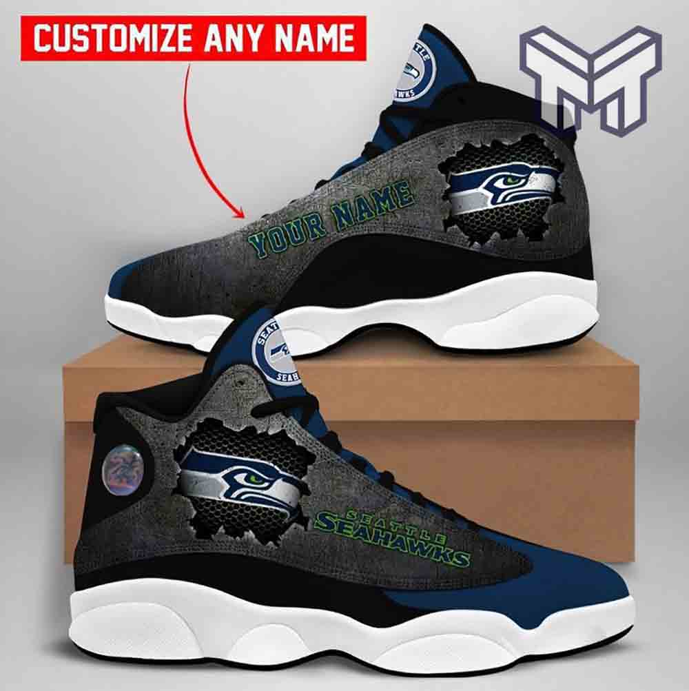 JWFancy Seattle Seahawks AJ13 Sneakers Shoes For Men And Women
