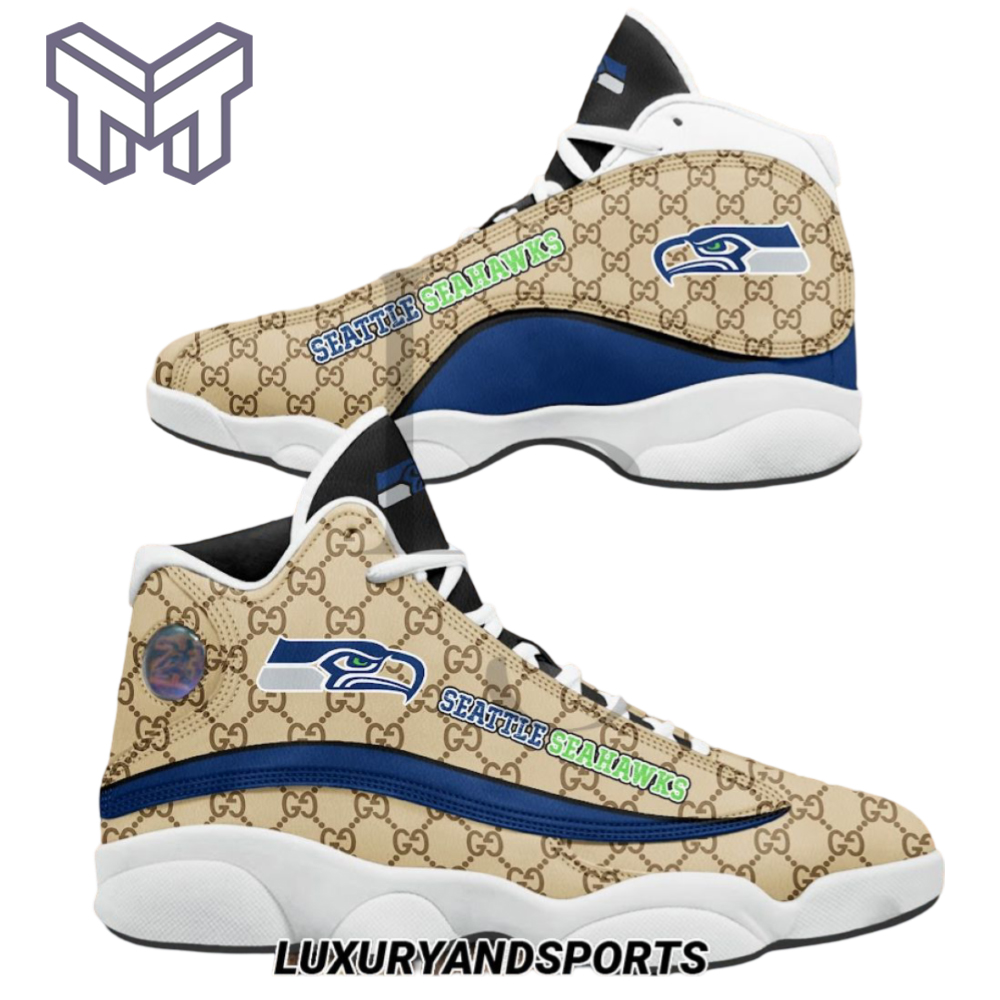 JWFancy Seattle Seahawks AJ13 Sneakers Shoes For Men And Women