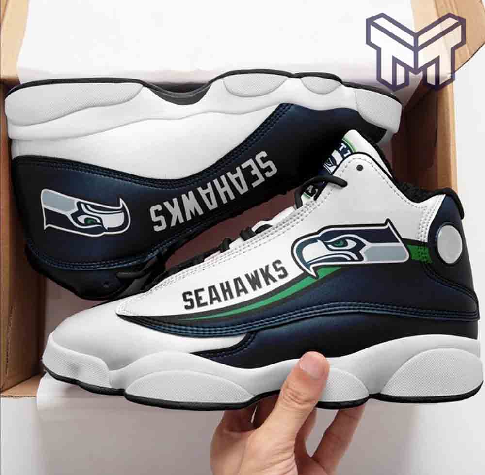 JWFancy Seattle Seahawks AJ13 Sneakers Shoes For Men And Women