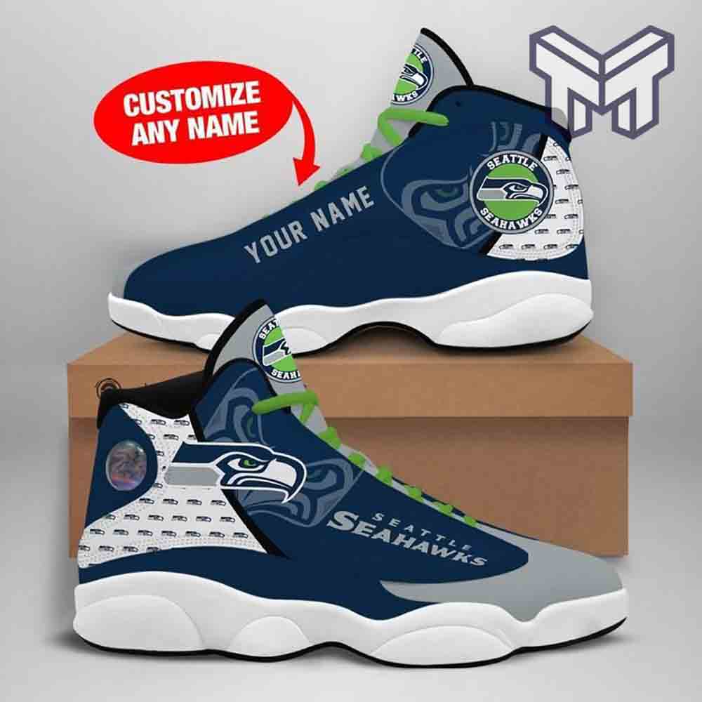 JWFancy Seattle Seahawks AJ13 Sneakers Shoes For Men And Women