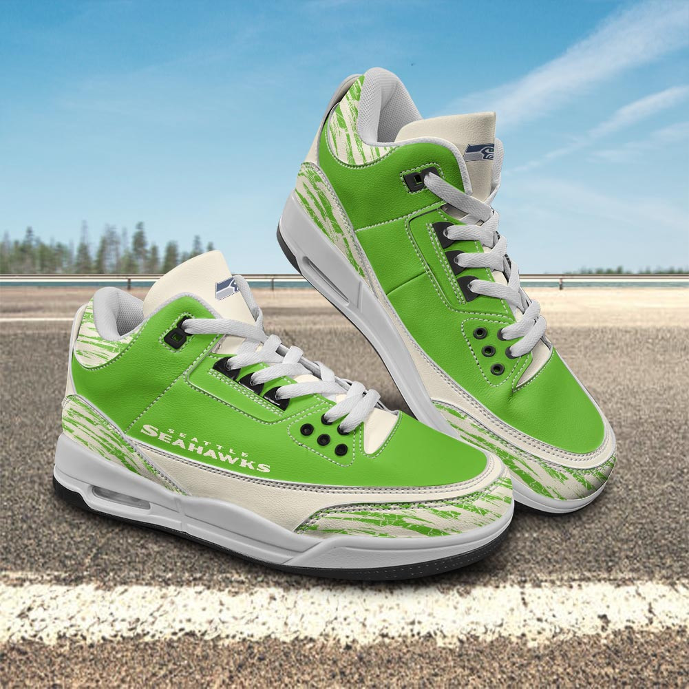 JWFancy Seattle Seahawks AJ3 Sneakers Shoes For Men And Women