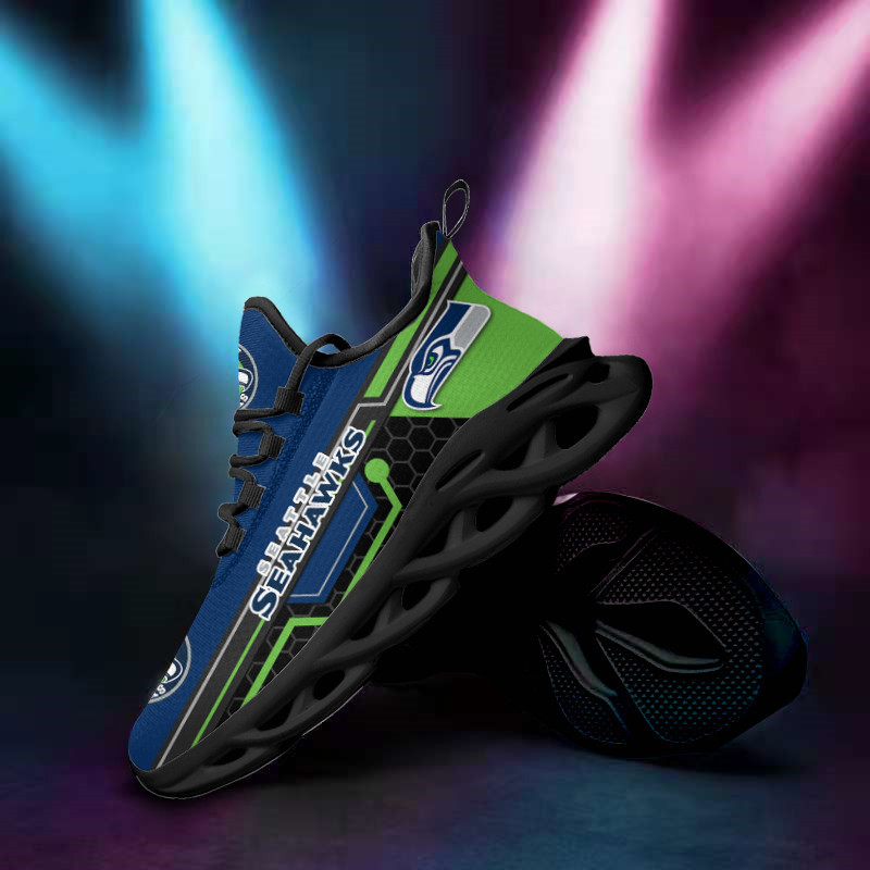 JWFancy Seattle Seahawks NFL Max Soul Shoes Sneakers For Men And Women