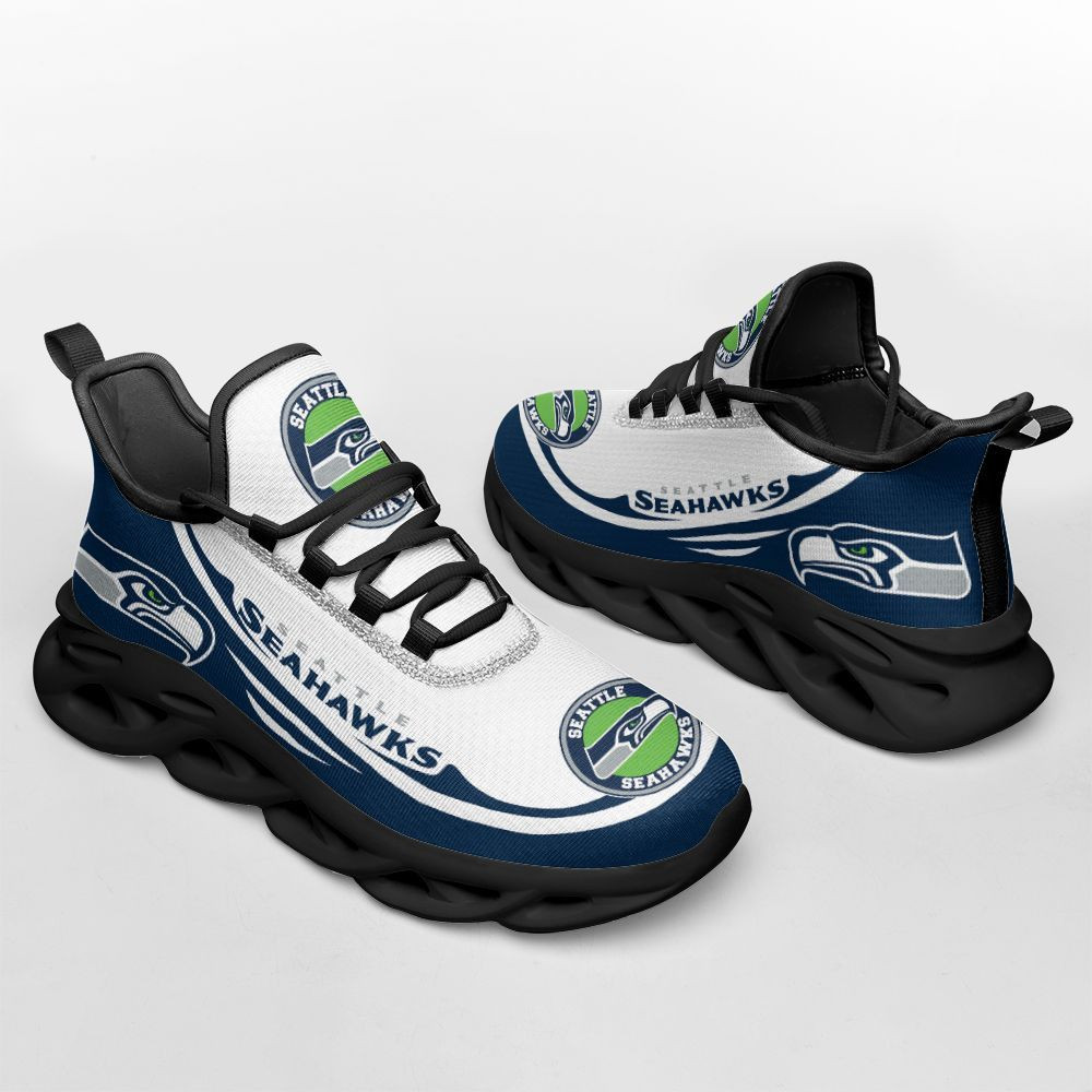 JWFancy Seattle Seahawks NFL Max Soul Shoes Sneakers For Men And Women