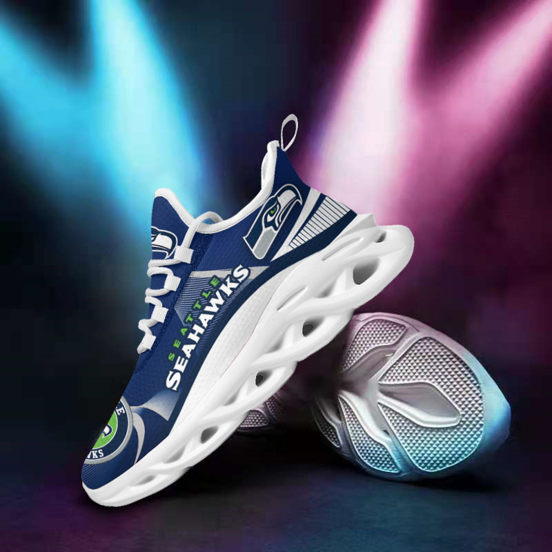 JWFancy Seattle Seahawks NFL Max Soul Shoes Sneakers For Men And Women