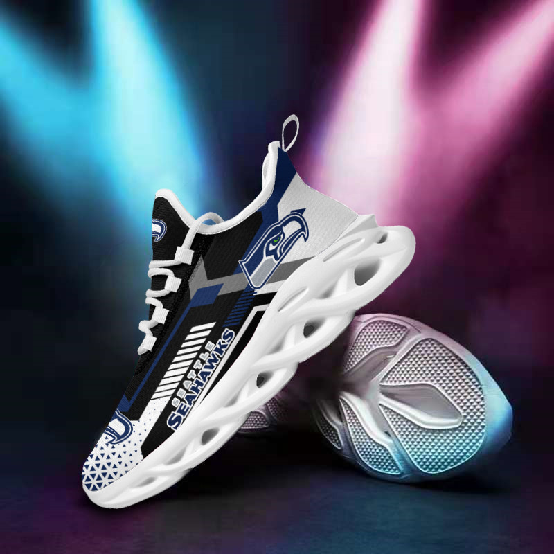 JWFancy Seattle Seahawks NFL Max Soul Shoes Sneakers For Men And Women