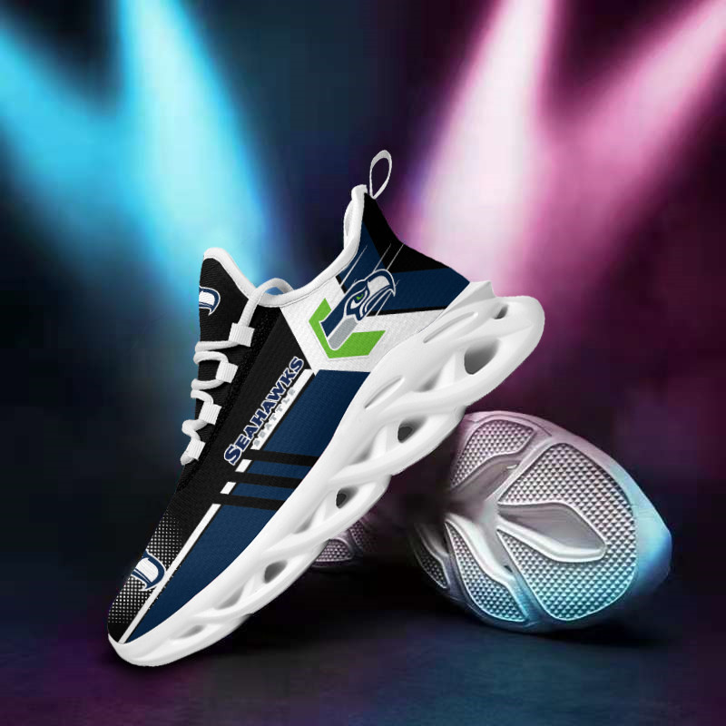 JWFancy Seattle Seahawks NFL Max Soul Shoes Sneakers For Men And Women