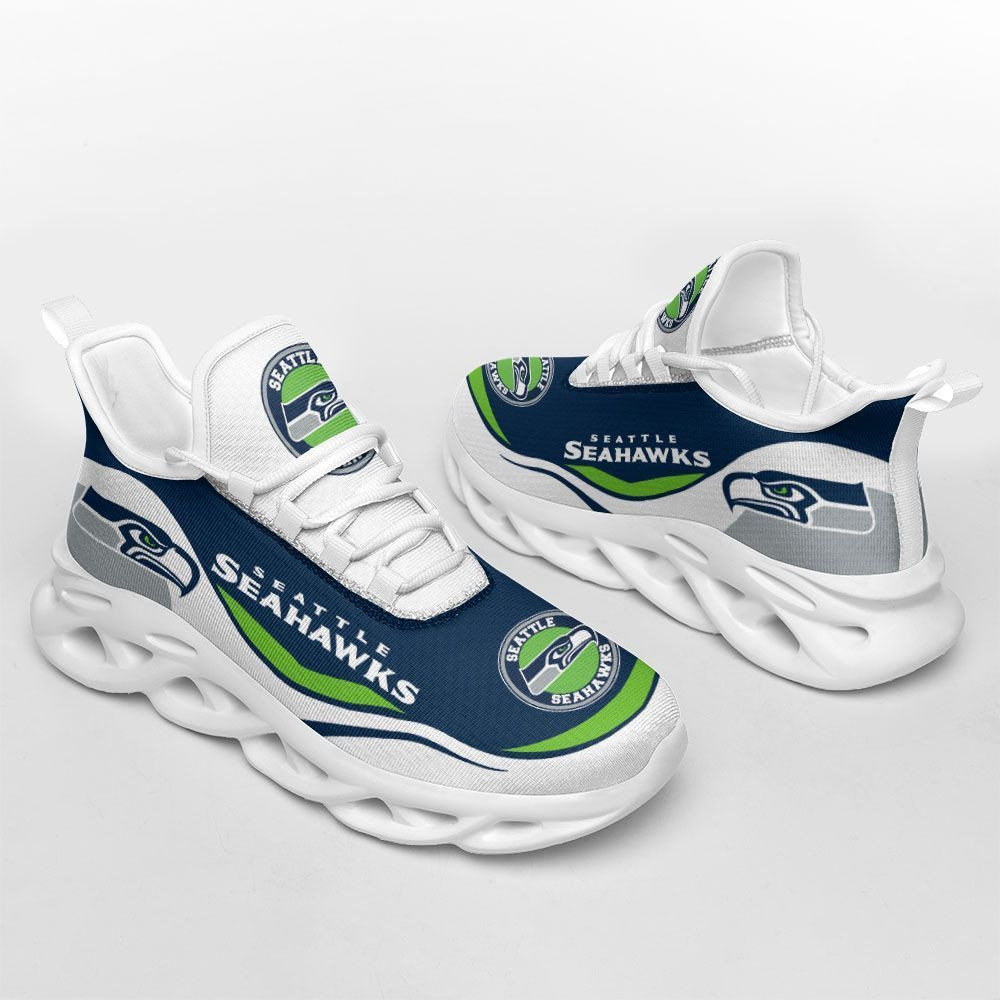 JWFancy Seattle Seahawks NFL Max Soul Shoes Sneakers For Men And Women