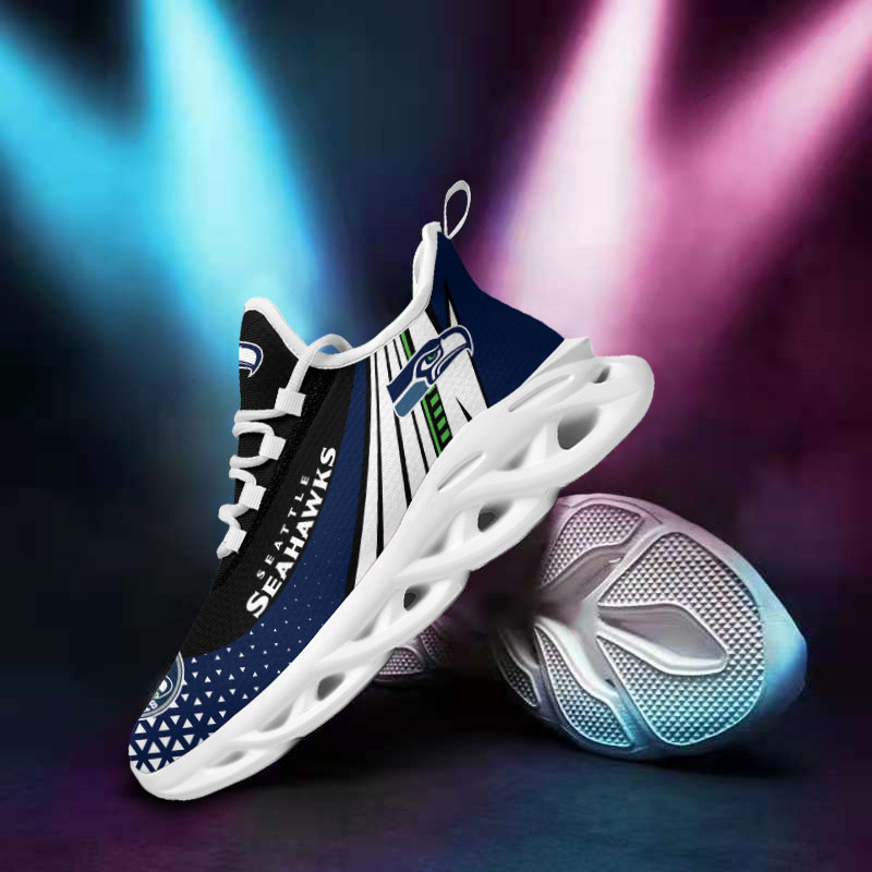 JWFancy Seattle Seahawks NFL Max Soul Shoes Sneakers For Men And Women