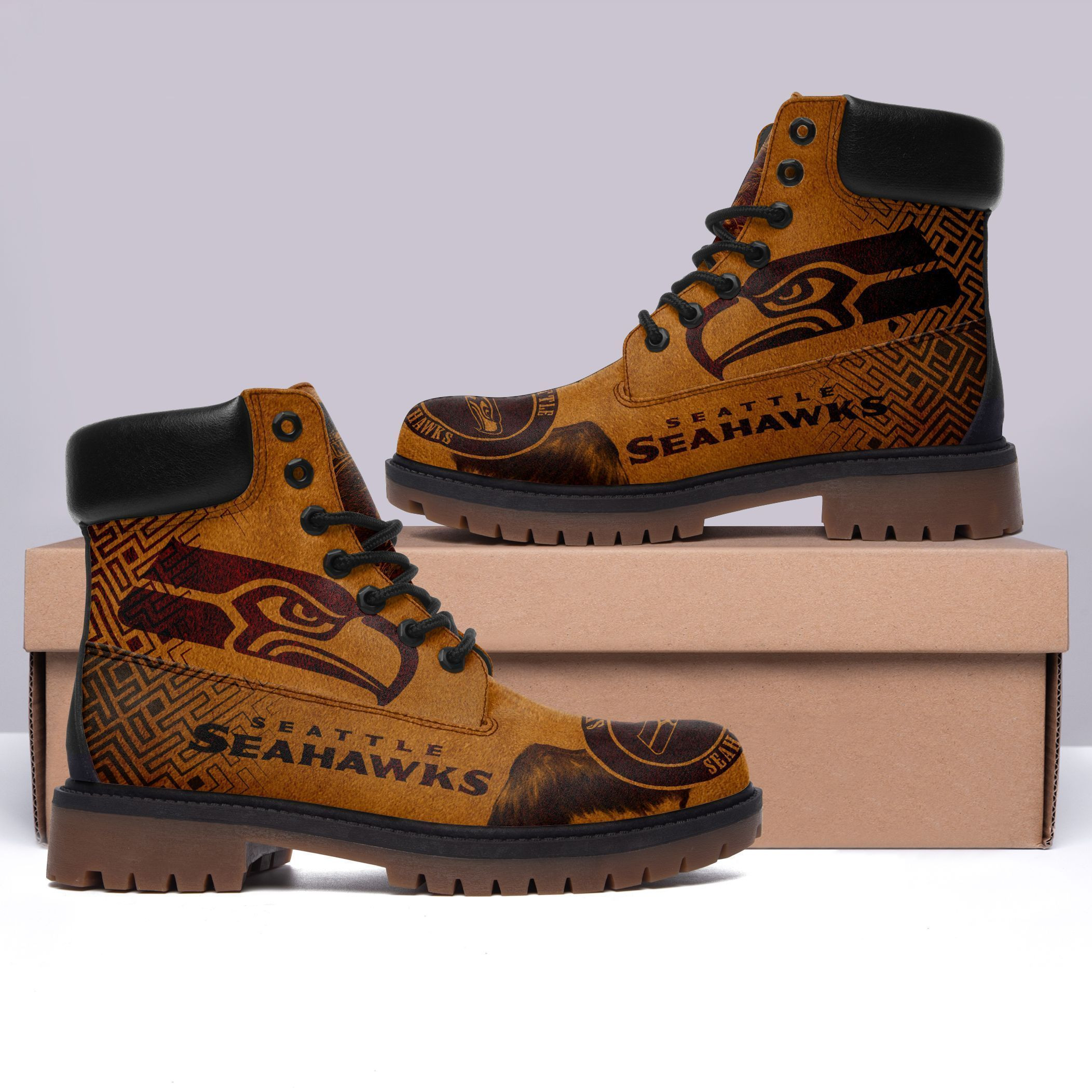 JWFancy Seattle Seahawks TBL Boots Shoes For Men And Women