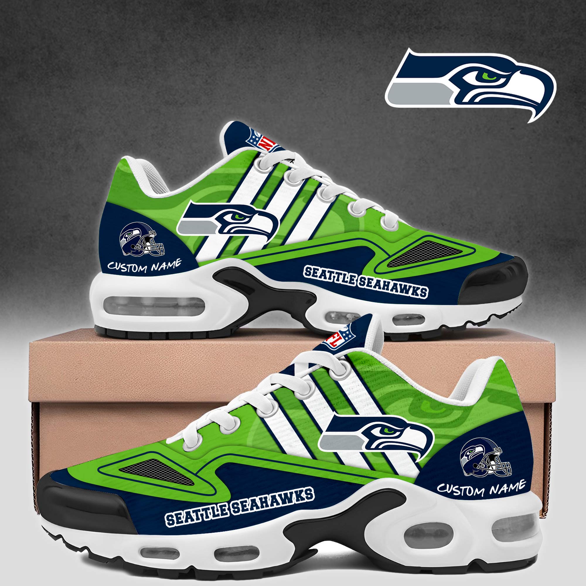 JWFancy Seattle Seahawks TN Shoes Sneakers For Men And Women