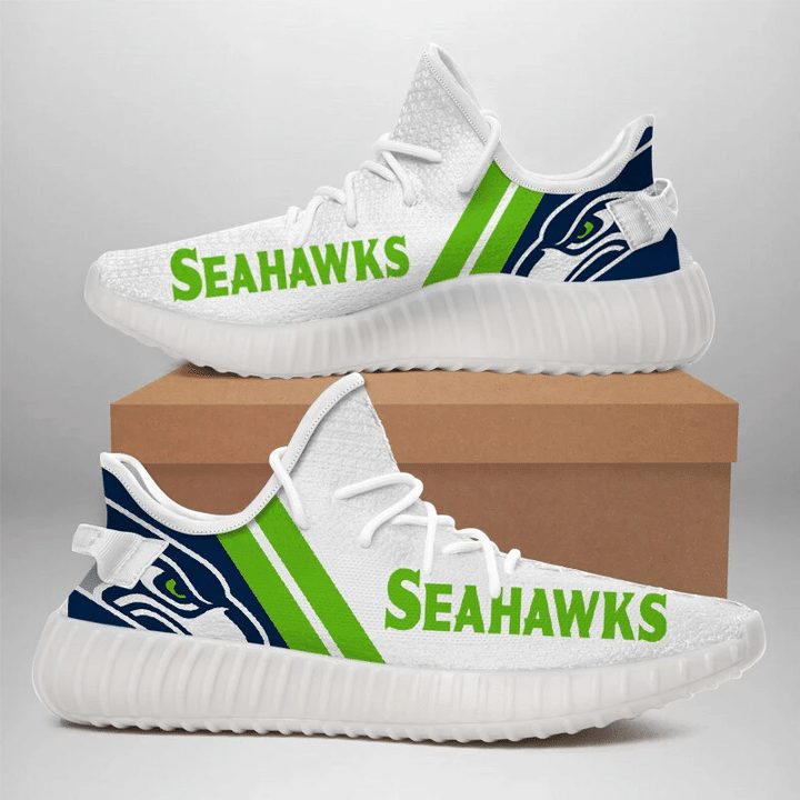 JWFancy Seattle Seahawks Yeezy Boost Shoes For Men And Women