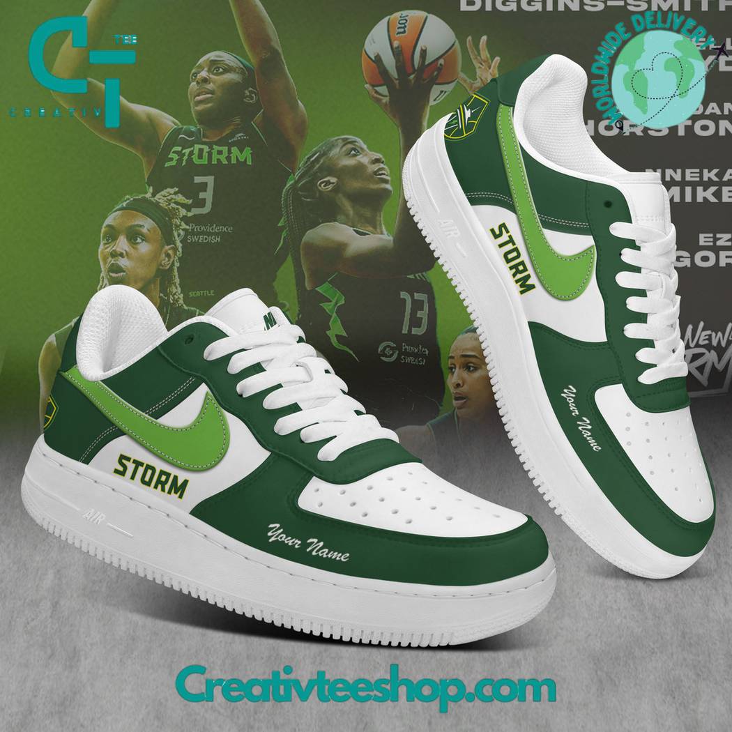 JWFancy Seattle Storm Air Low-Top Sneakers Shoes For Men And Women