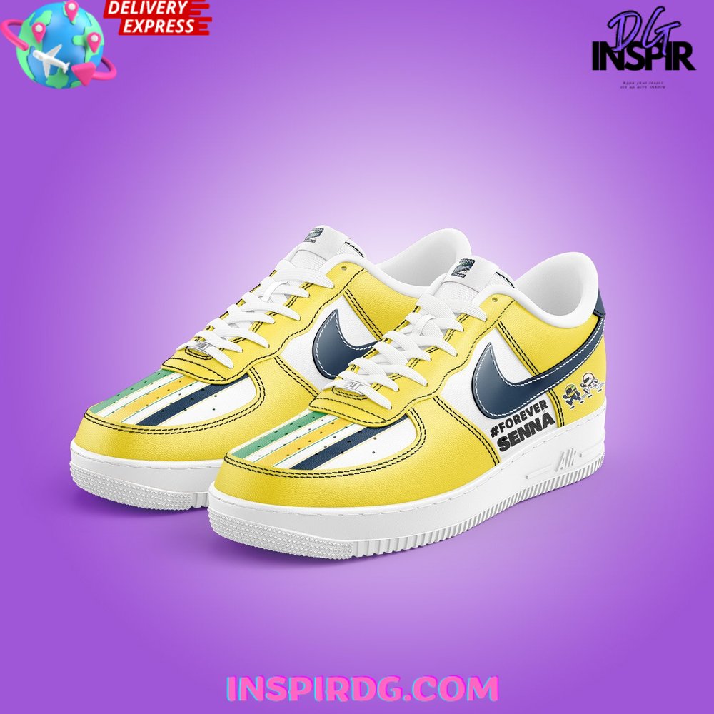 JWFancy Senna Monaco Air Low-Top Sneakers Shoes For Men And Women