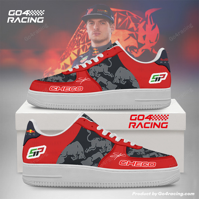 JWFancy Sergio x Race Red Bull F1 Air Low-Top Sneakers Shoes For Men And Women