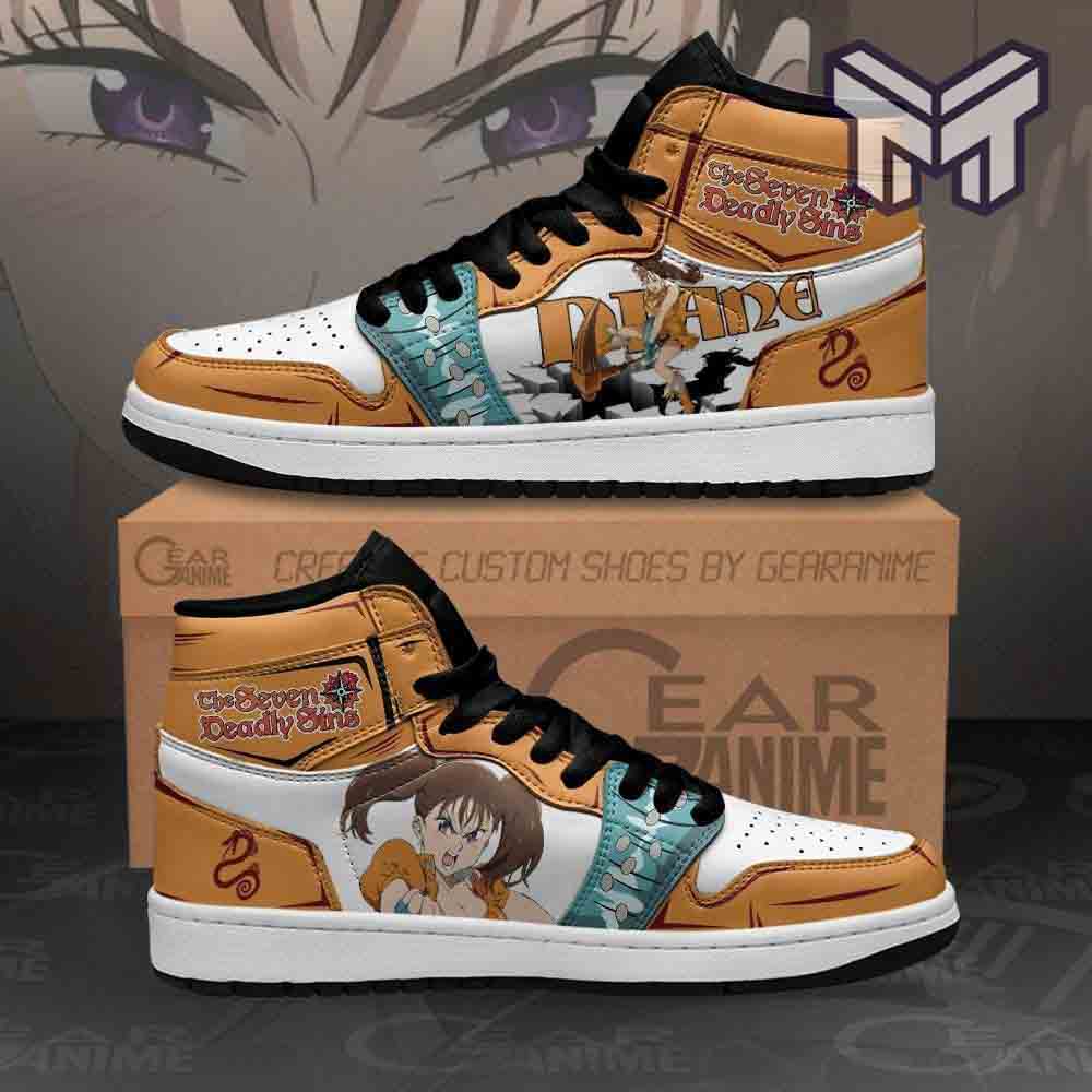 JWFancy Seven Deadly Sins AJ1 High Sneakers Shoes For Men And Women