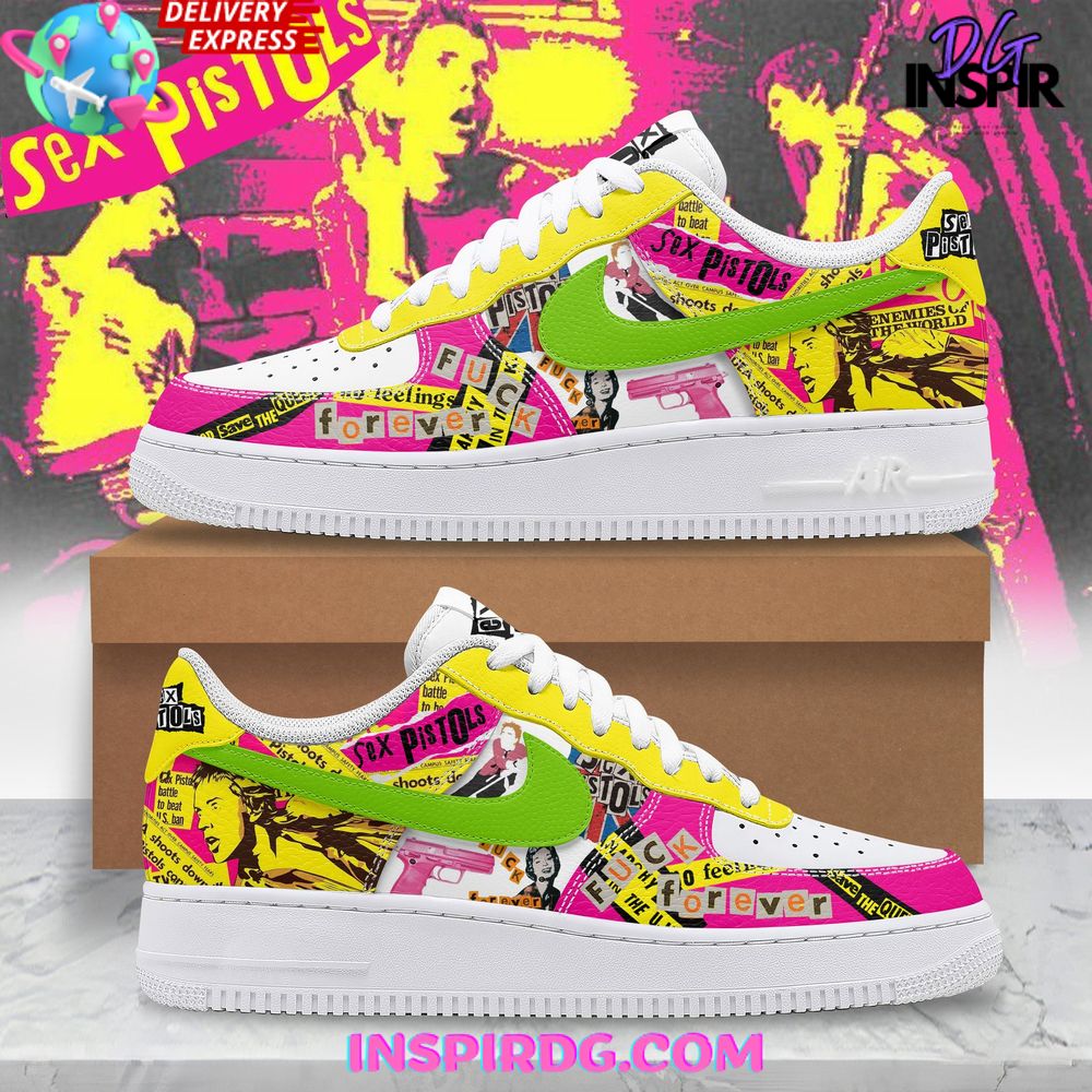JWFancy Sex Pistols Air Low-Top Sneakers Shoes For Men And Women