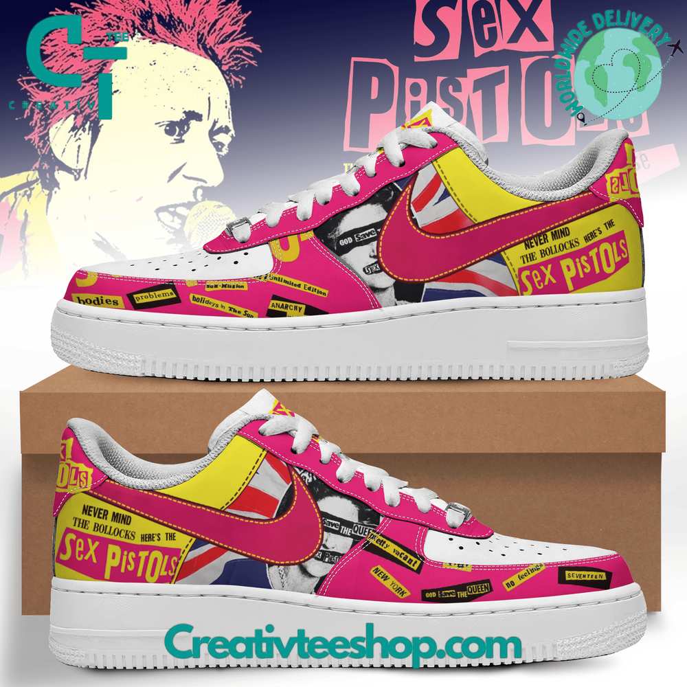 JWFancy Sex Pistols Air Low-Top Sneakers Shoes For Men And Women
