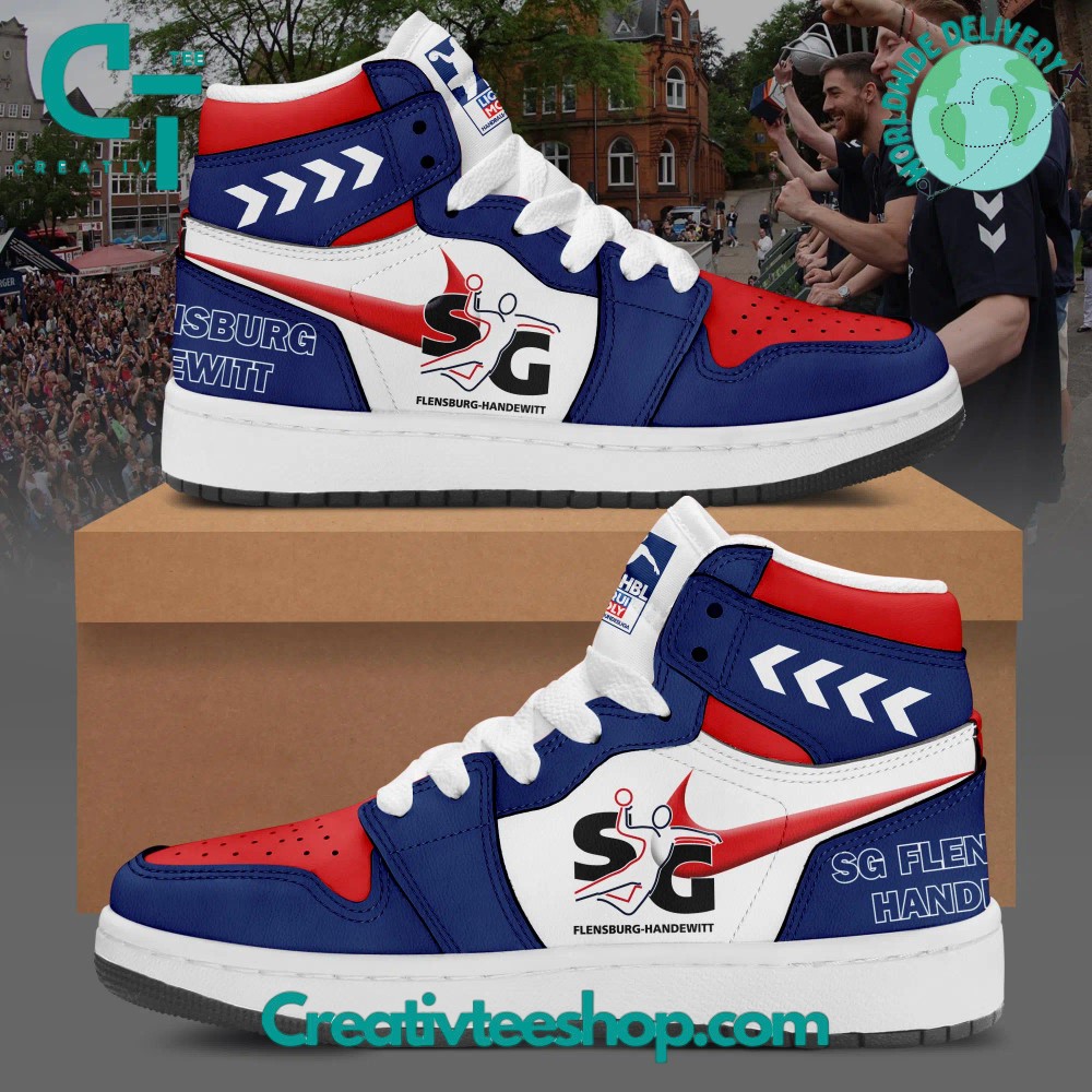 JWFancy SG Flensburg Handewitt AJ1 High Sneakers Shoes For Men And Women