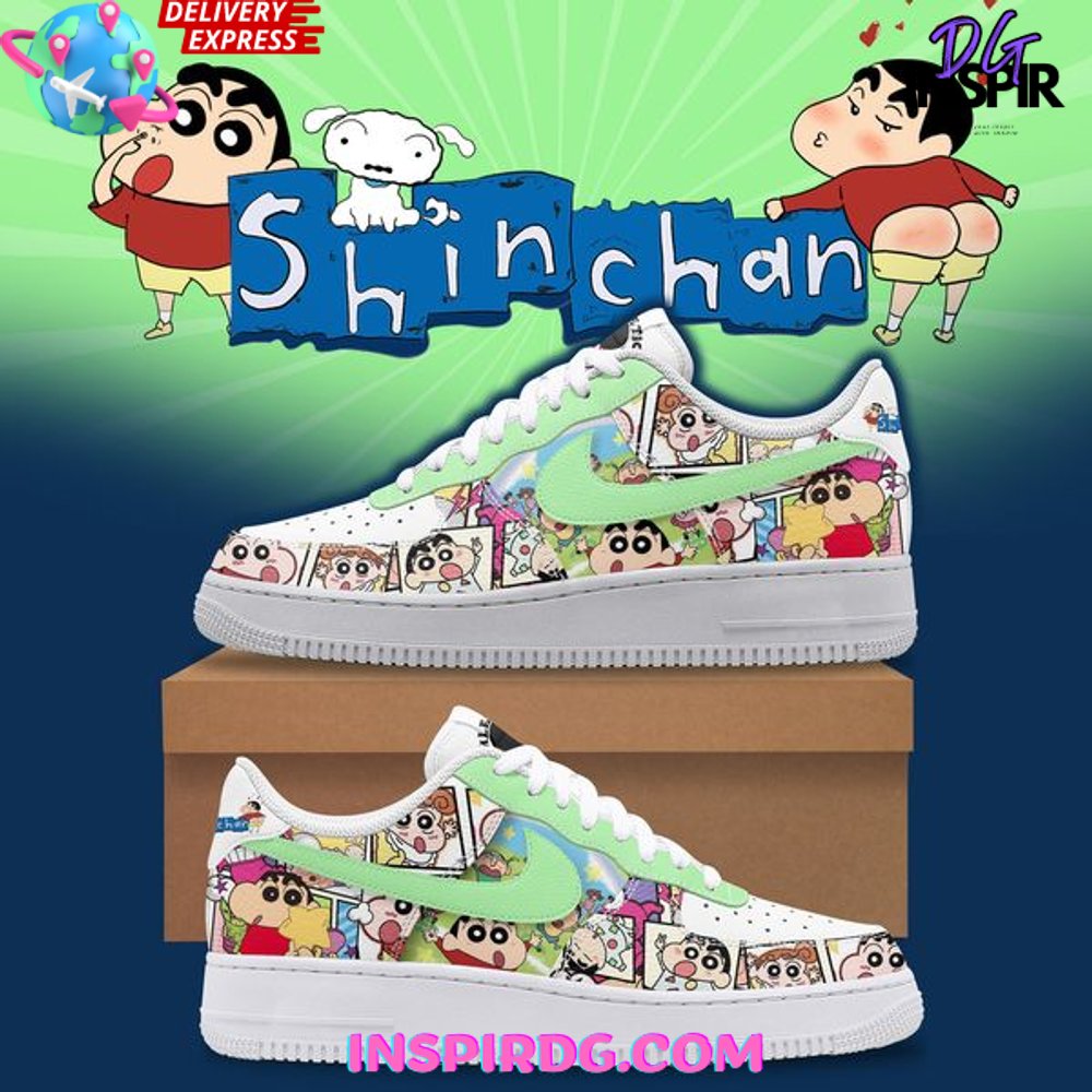 JWFancy Shinchan Fun Air Low-Top Sneakers Shoes For Men And Women