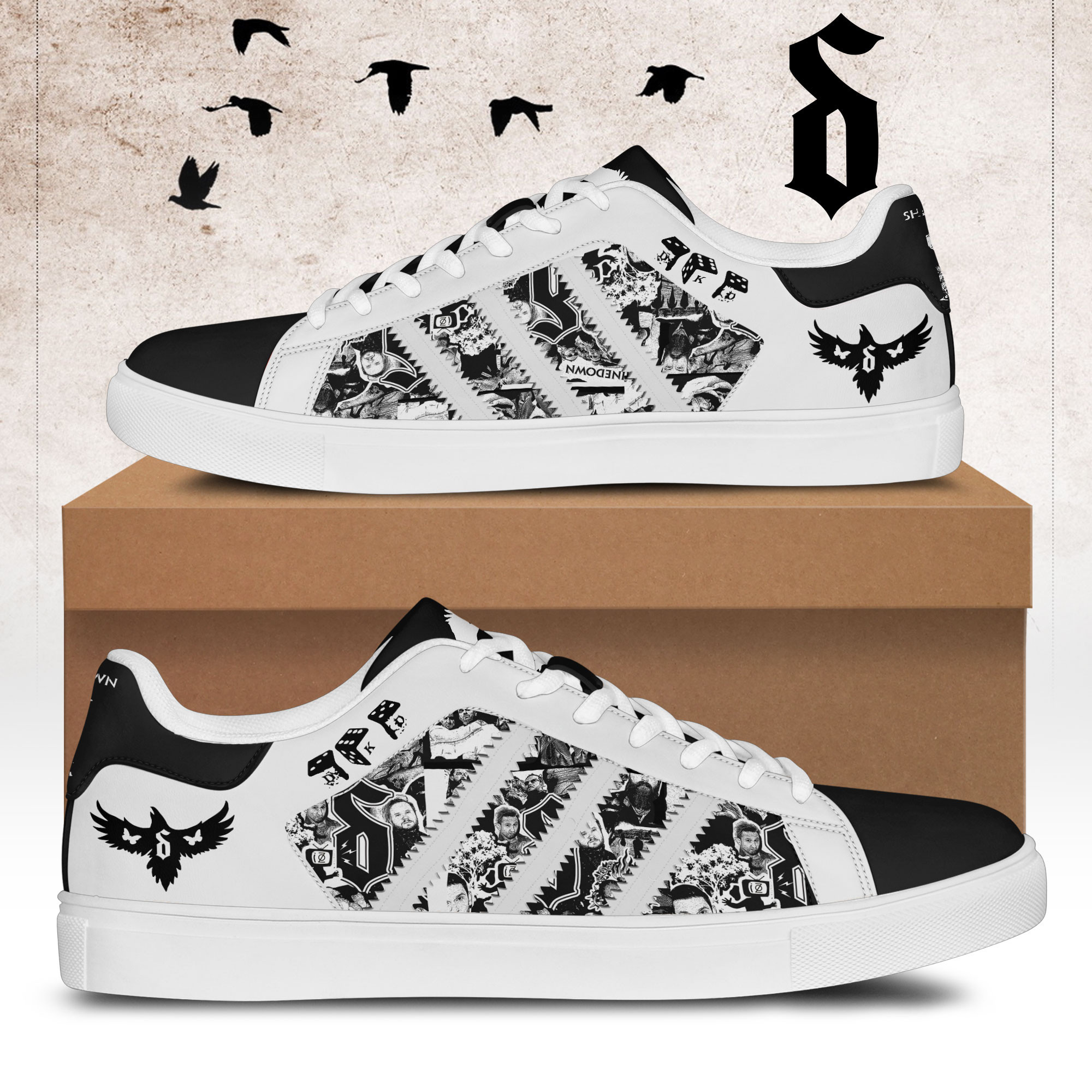 JWFancy Shinedown Skate Stan Shoes Sneakes For Men And Women