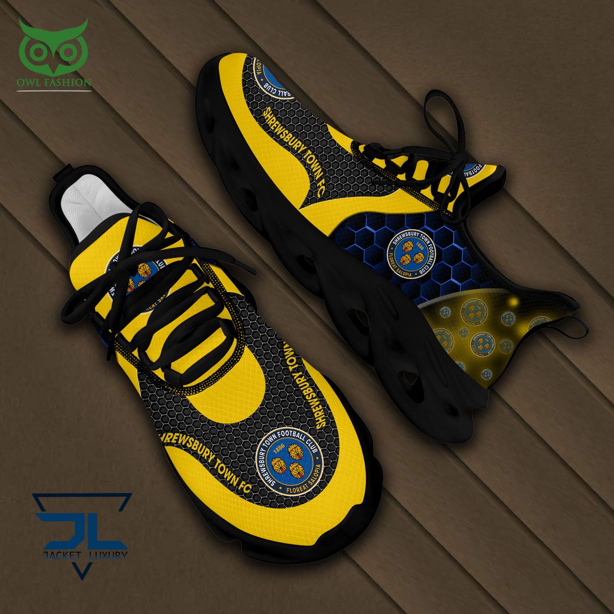 JWFancy Shrewsbury Town Max Soul Shoes Sneakers For Men And Women