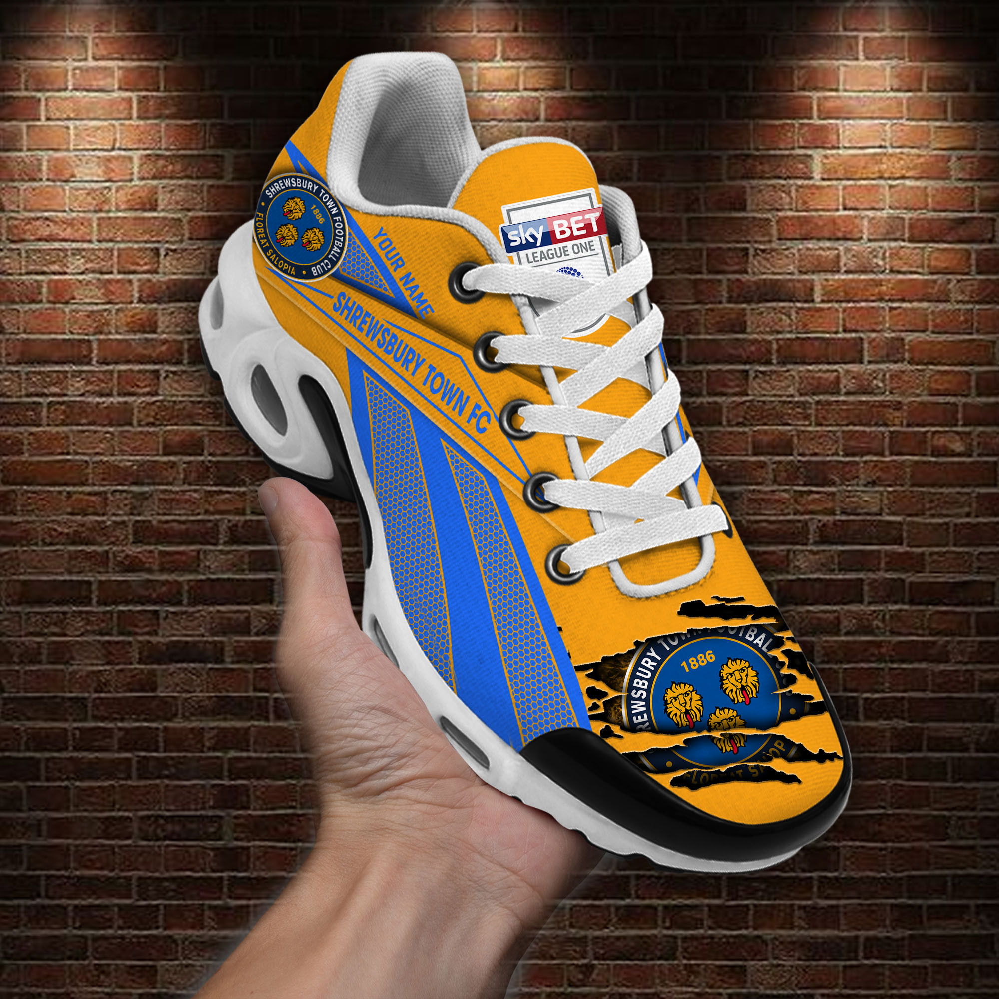 JWFancy Shrewsbury Town TN Shoes Sneakers For Men And Women