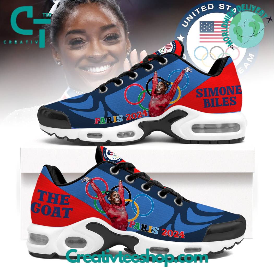 JWFancy Simone Biles The GOAT Olympic Paris 2024 TN Shoes Sneakers For Men And Women