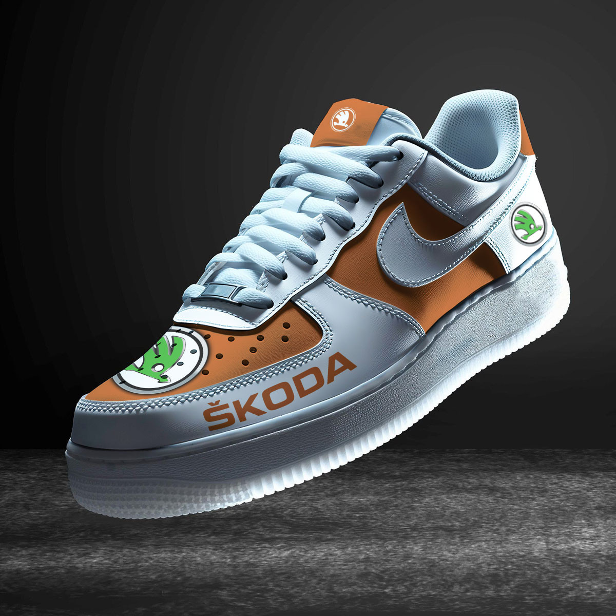 JWFancy Skoda Air Low-Top Sneakers Shoes For Men And Women