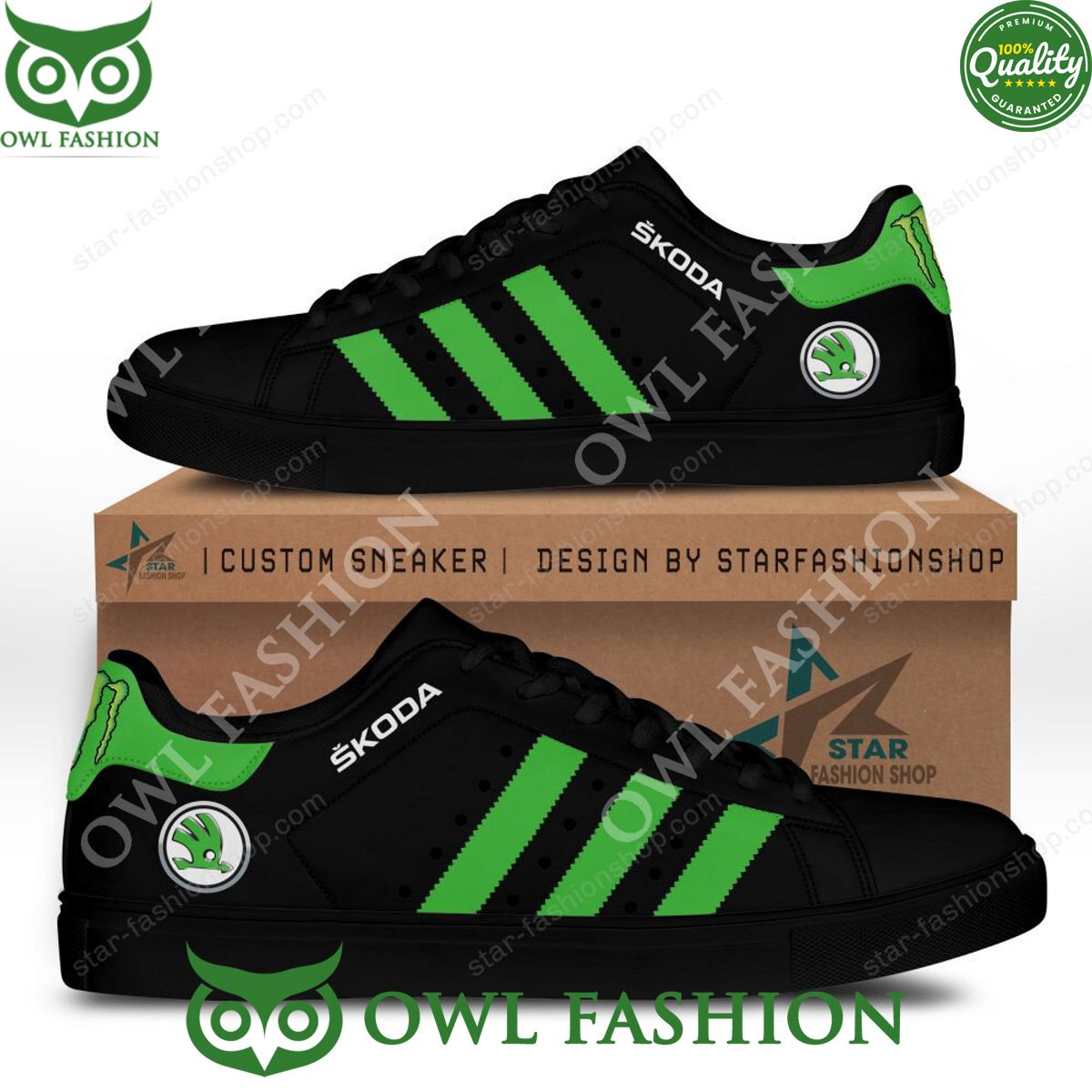 JWFancy Skoda Auto Skate Stan Shoes Sneakes For Men And Women